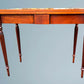 A Mahogany Serpentine Fronted Turn Over Top Tea Table