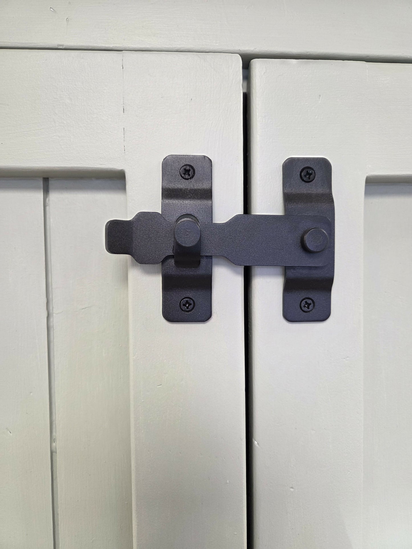 Rustic farmhouse style pantry/larder cupboard.