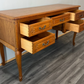 Sideboard Vintage French Louis XIV Style 5 Drawers Storage Unit Cabinet LOT 3569