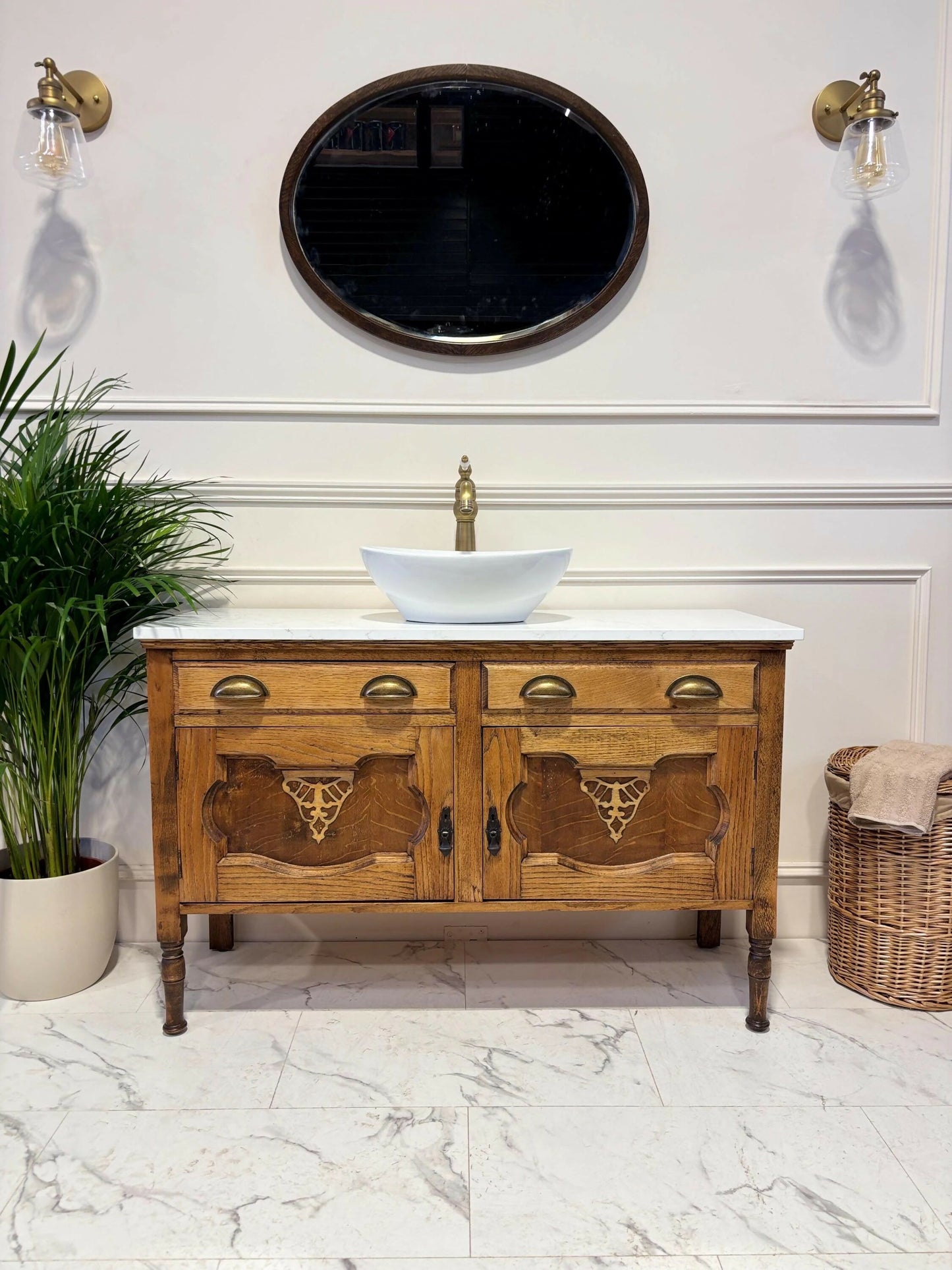 Bathroom Vanity Unit Made to Order Vanity Unit Custom Made Bathroom Furniture Antique Traditional Bathroom Washstand Basin Unit