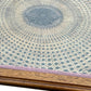 Regency style Rattan and Mahogany coffee table