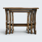 Ercol Nest Of Tables Solid Elm Side Tables Ercol's Badge 1970s GD FREE Delivery*