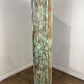 Large Vintage Rustic Indian Triple Door Cupboard in Distressed Blue
