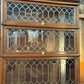 Antique Globe Wernicke Oak Five Stacking Modular Barristers Solicitors Office Glazed Bookcase Cabinet, c1930