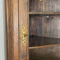 Bookcase Vintage French Style Oak Display Cabinet Carved Sideboard LOT 6262