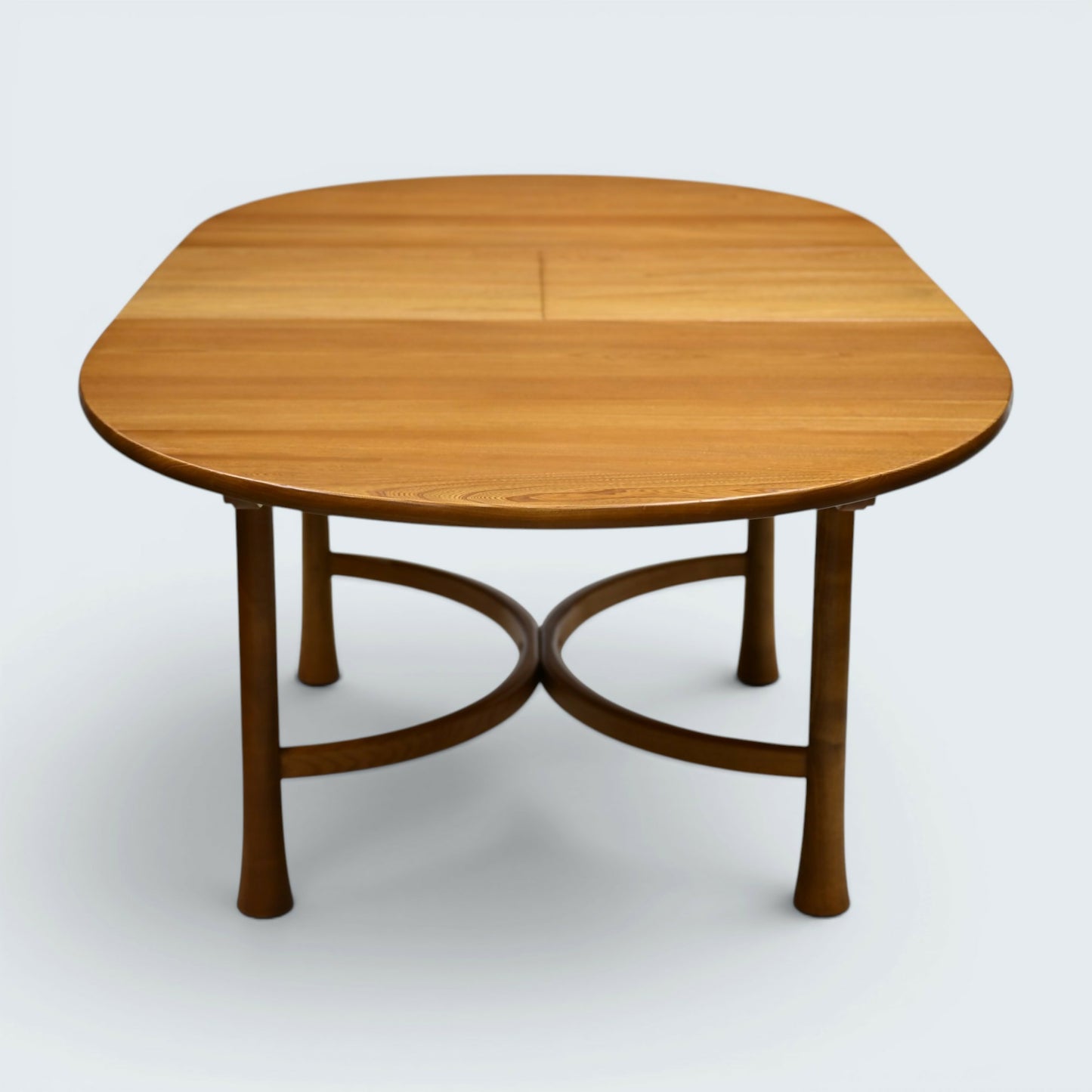 Ercol Extending Dining Table D End Seats 10 Saville Light #926 FREE UK Delivery