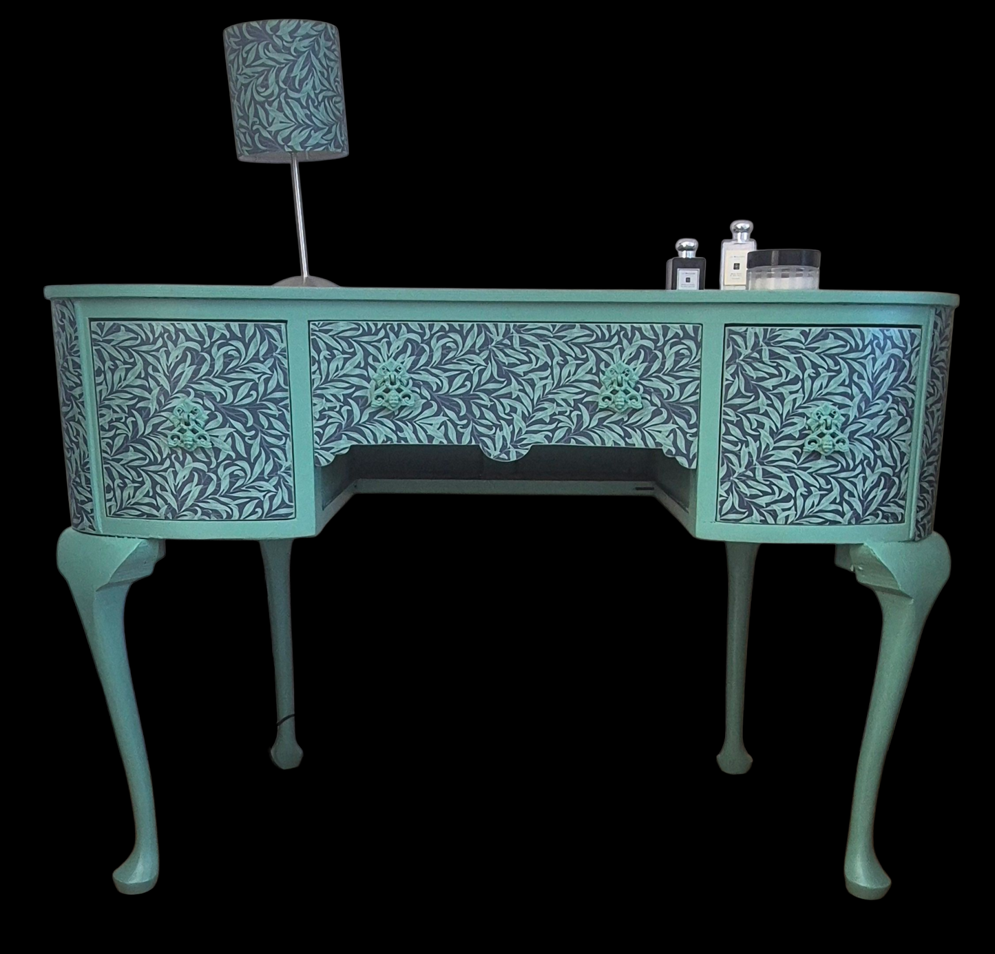 Decoupaged Vintage Dressing Table