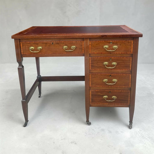 Antique Mahogany compact writing Desk