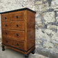 Vintage Oak Chest Of Drawers Five Drawer Lovely Detailing Super Proportions