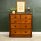 Large Victorian Mahogany Chest of Drawers - 2 Over 3