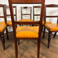 Set Of Six Edwardian Mahogany Dining Chairs