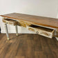 Reproduction French Country Style Acacia Wood Console Table