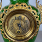 Mantel Clock Set Antique French Garniture Porcelain Bronze Candelabras LOT 3620