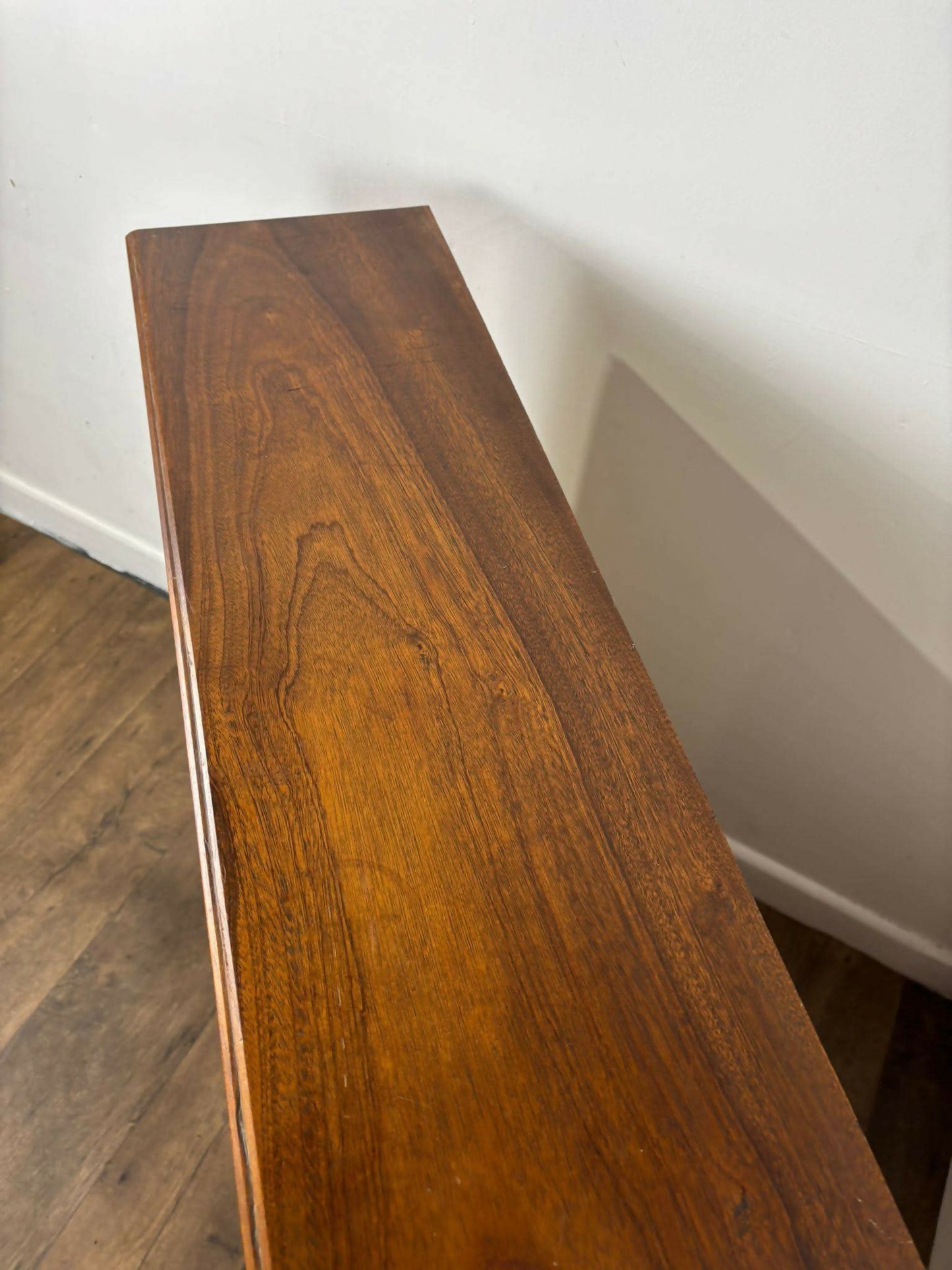 Mid-Century Teak Glazed Bookcase