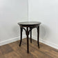 Vintage Small Circular Oak Bentwood Side Table