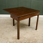Antique Mahogany Fold Over Tea Table - Games Table - Console Table