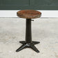Antique Singer Sewing Machinists Stools - Cast Iron - Adjustable Height -SKU 166