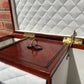 Superb Quality Hand Crafted Antique Style Leather Campaign Portable Drinks cabinet bar