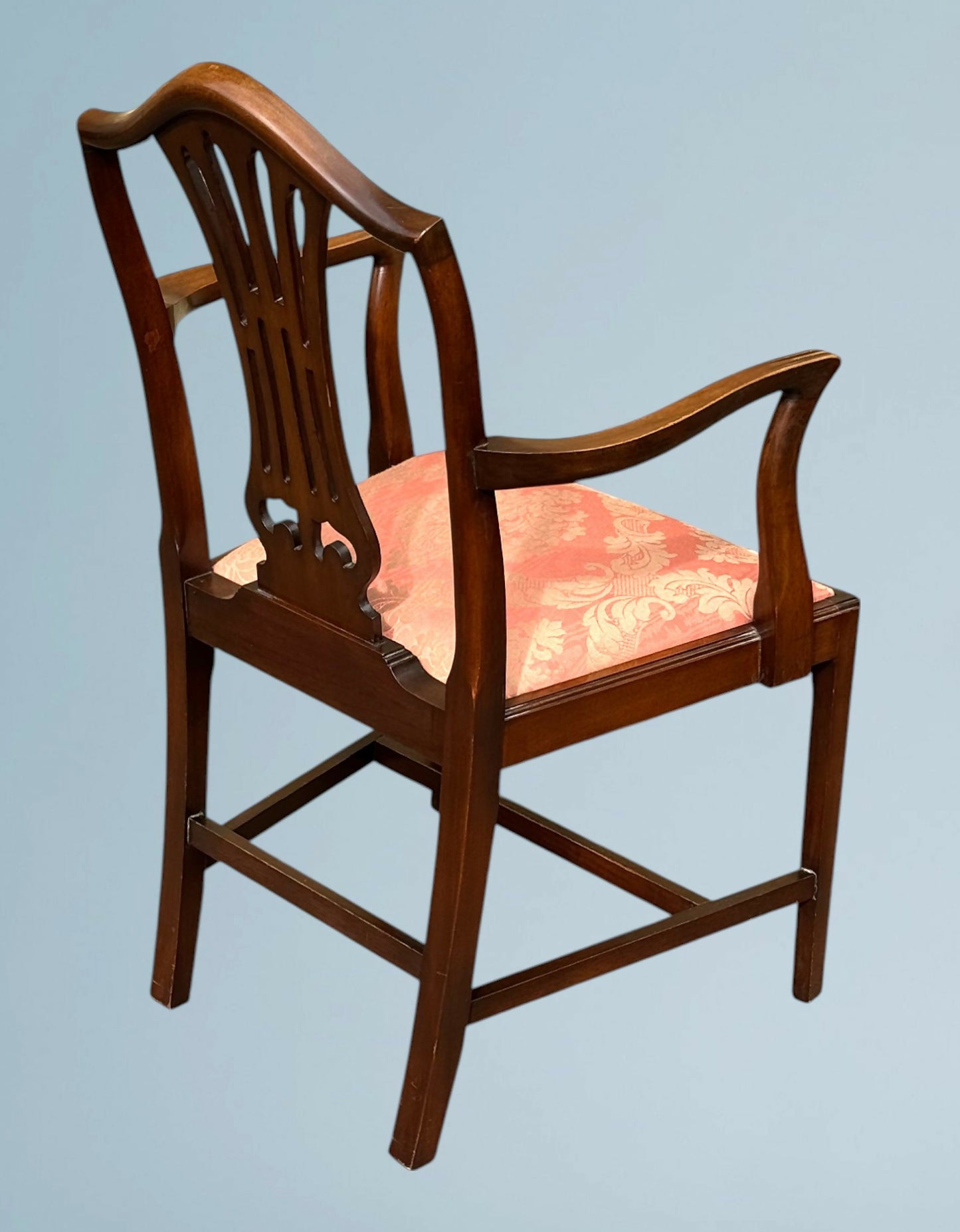 Mahogany Hepplewhite Style Armchair - Desk Chair