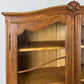 Bookcase Vintage French Louis XIV Style Oak Display Cabinet Sideboard LOT 6359