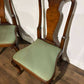 Early 20th 'Gostins' Set of Four Walnut Dining Chairsas