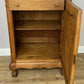 Cabinet Vintage French Style Oak Sideboard with Carved Cupboard LOT 6248