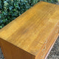 Vintage 1960's Handmade Oak Chest Of Drawers