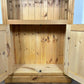 Modern Solid Pine Waxed Bookcase