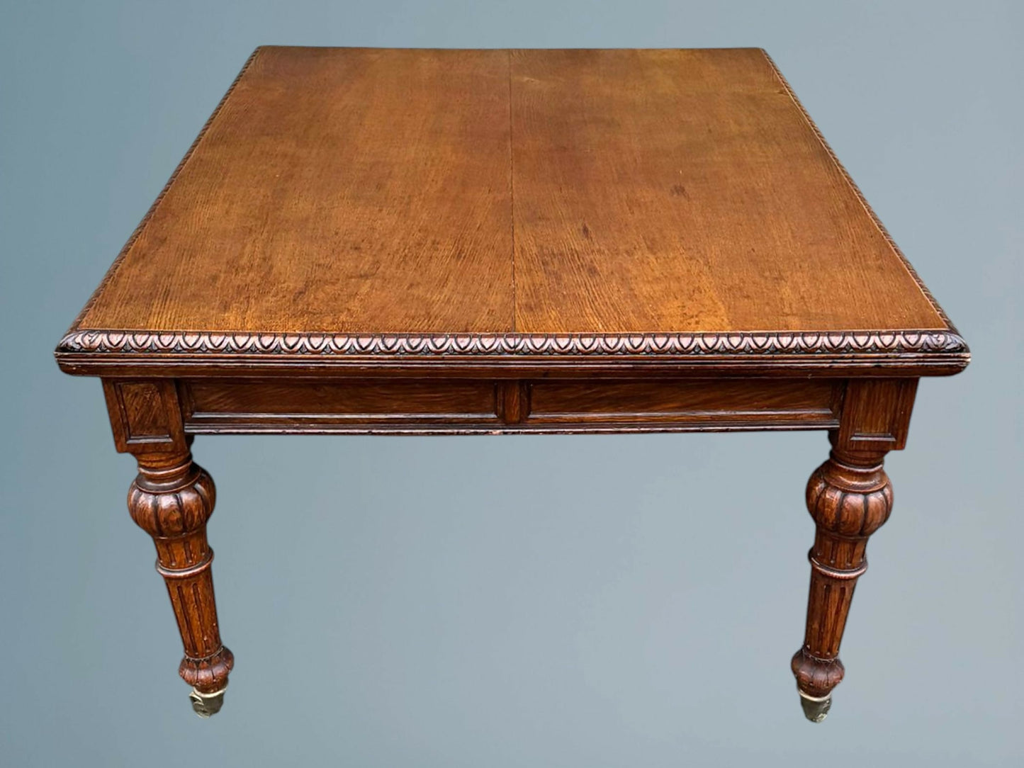 A Victorian Oak Dining Table or Centre Table