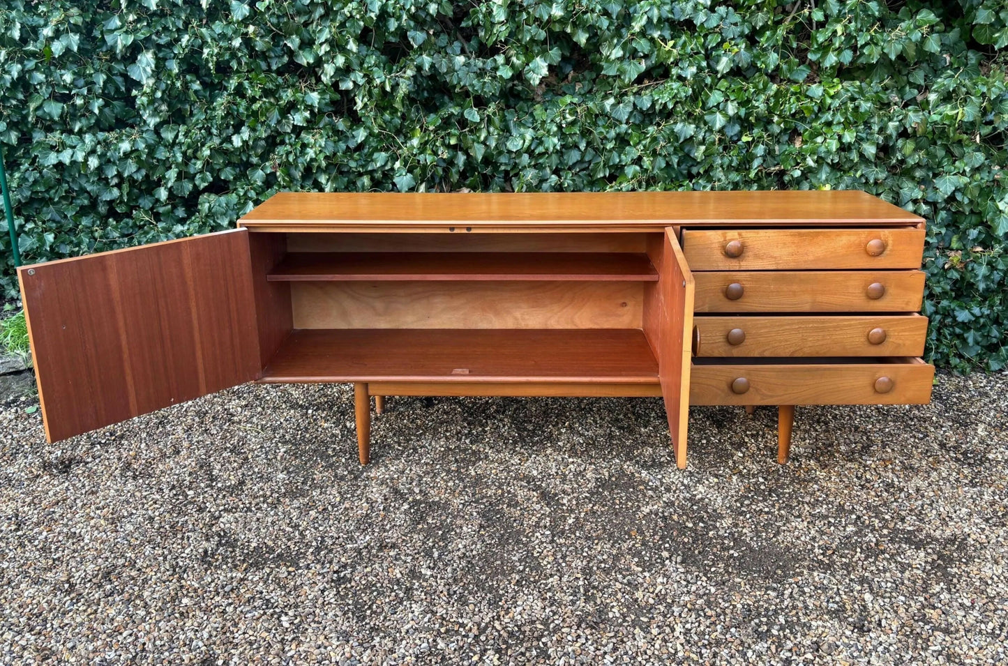 Vintage Mid Century Teak Sideboard c.1970s