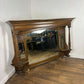 Art Nouveau Carved Sideboard Mirror