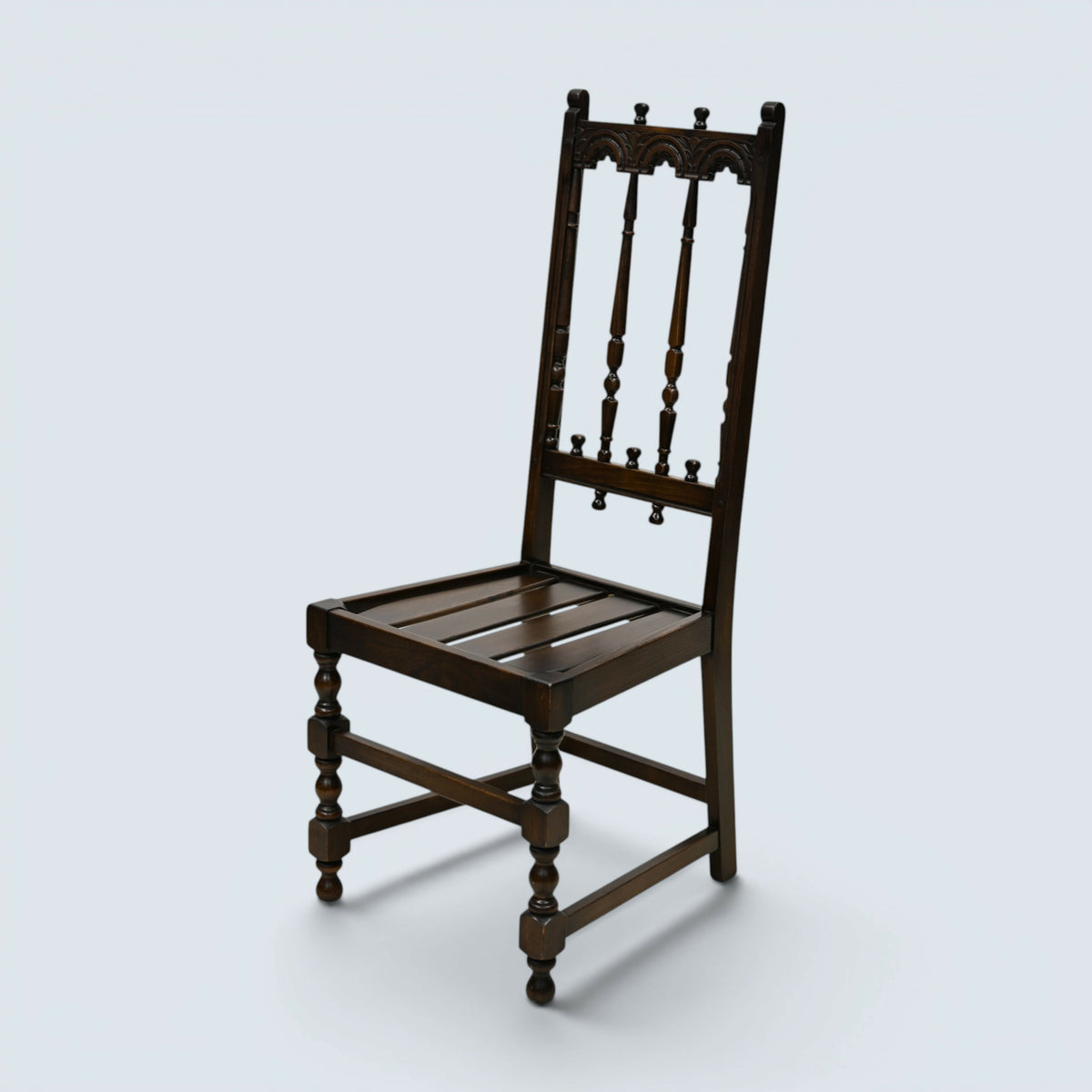 8 Ercol Dining Chairs Including 2 Carvers Yorkshire Range Dark FREE UK Delivery*