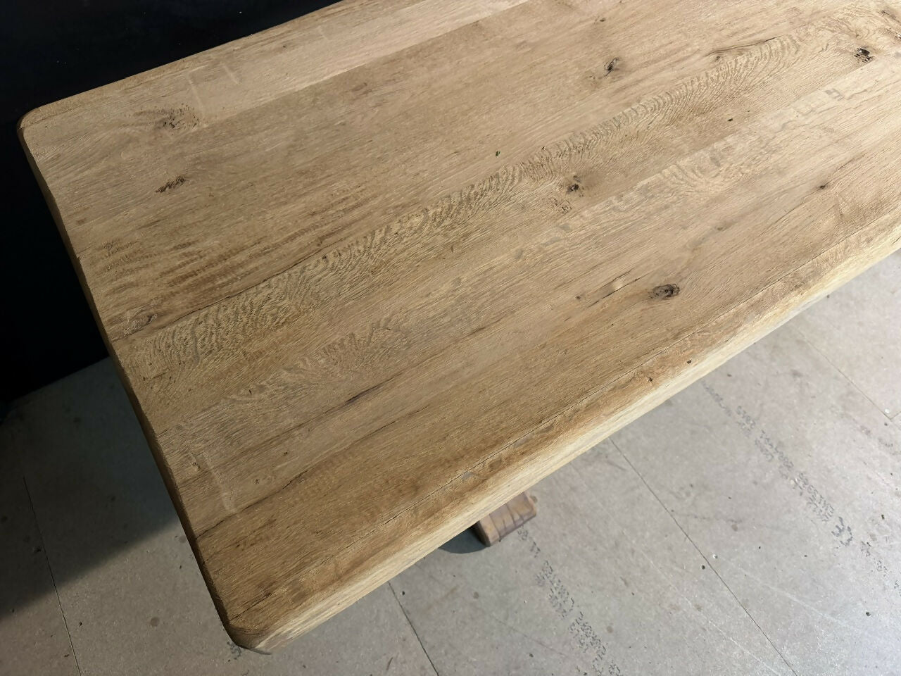 Large French Oak Farmhouse Dining Table