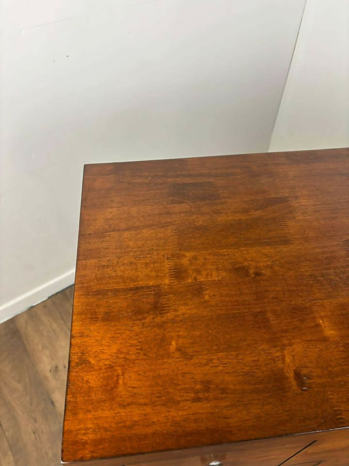 Willis & Gambier Mahogany Eight Drawer Combination Chest