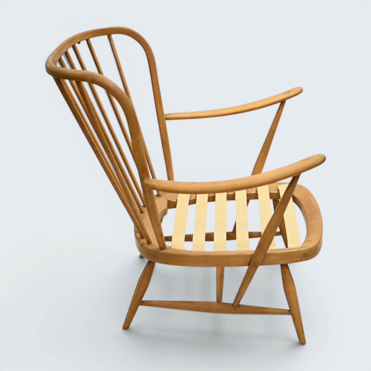 Ercol Evergreen Easy Chair Armchair Light Finish Frame Only FREE UK* Delivery