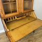 Cabinet Vintage French Louis XVI Oak Bureau Bookcase Display Cabinet LOT 6343