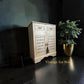 Aged Gold Drinks Cabinet