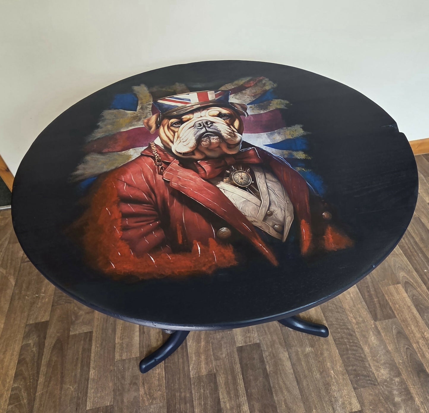 Georgian Oak Tilt Table