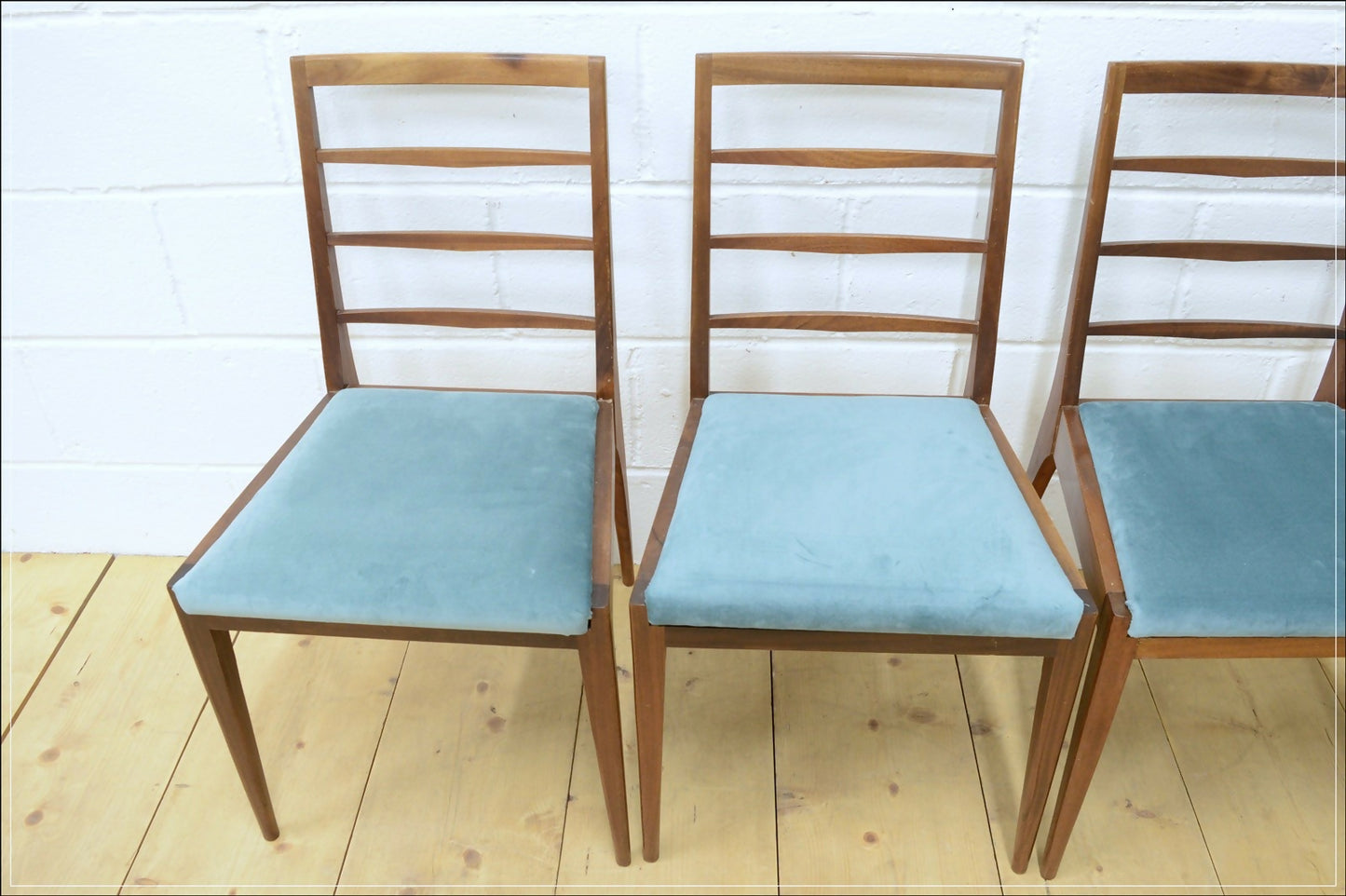 vintage dining chairs teak McIntosh set of 4 danish design mid century DELIVERY