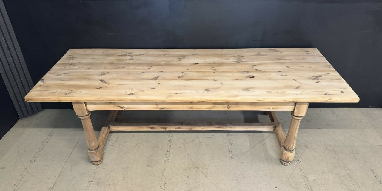 Larger Pine Farmhouse Dining Table