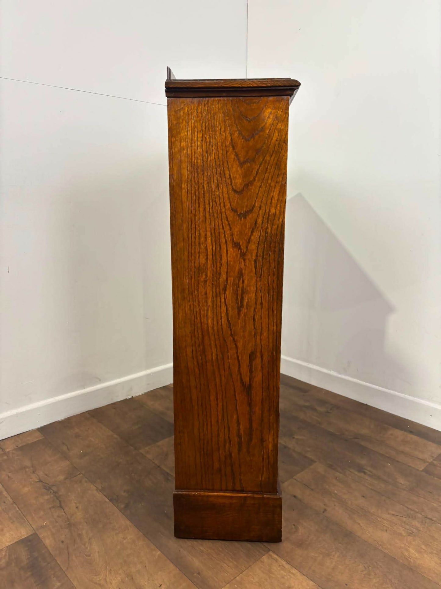 Arts & Crafts / Liberty & Co. Influenced Oak Glazed Bookcase