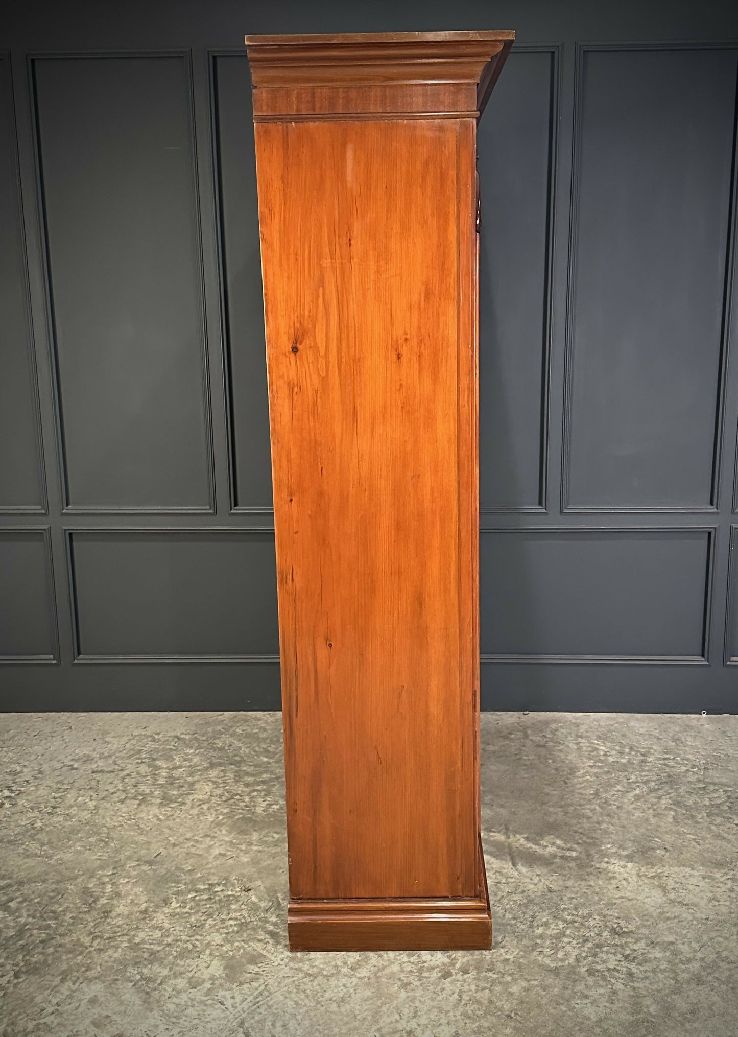 Vintage Victorian Mahogany Double Wardrobe