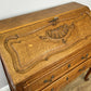 Secretaire Writing Desk Vintage French Louis Oak Rare Bureaux Cabinet LOT 6319
