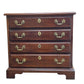 Vintage Henkel Harris solid Mahogany Chippendale style chest of drawers / bedside