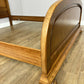 Bed Vintage French Style King Size Bed Frame Carved Headboard LOT 6395