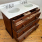 Vintage Vanity Unit Made to Order Vanity Unit Custom Made Bathroom Furniture Antique Traditional Bathroom Washstand Basin Unit