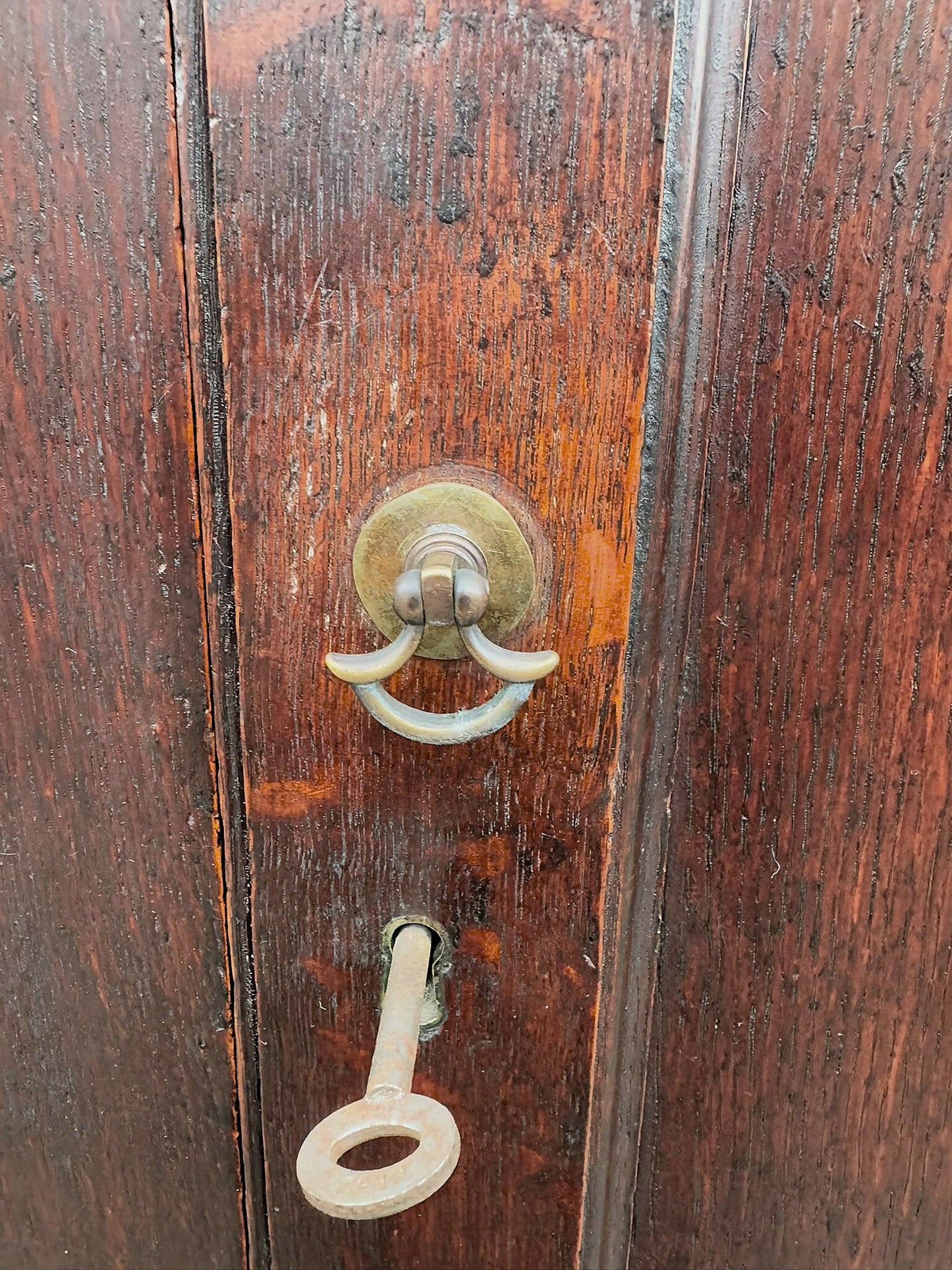 Oak Press Cupboard, Late 18th Century