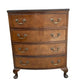 Vintage Georgian style Walnut chest of drawers / bedside table