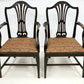 Set of 6 Mahogany Hepplewhite Style Dining Chairs INC 2 Carvers FREE UK Delivery SBR7696/1901C