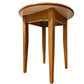 Mid-century style wooden side table, compact 63cm, small occasional table
